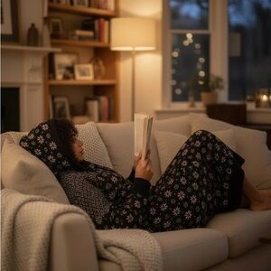 Simply Vera Vera Wang Black and White lounge dress size 1X